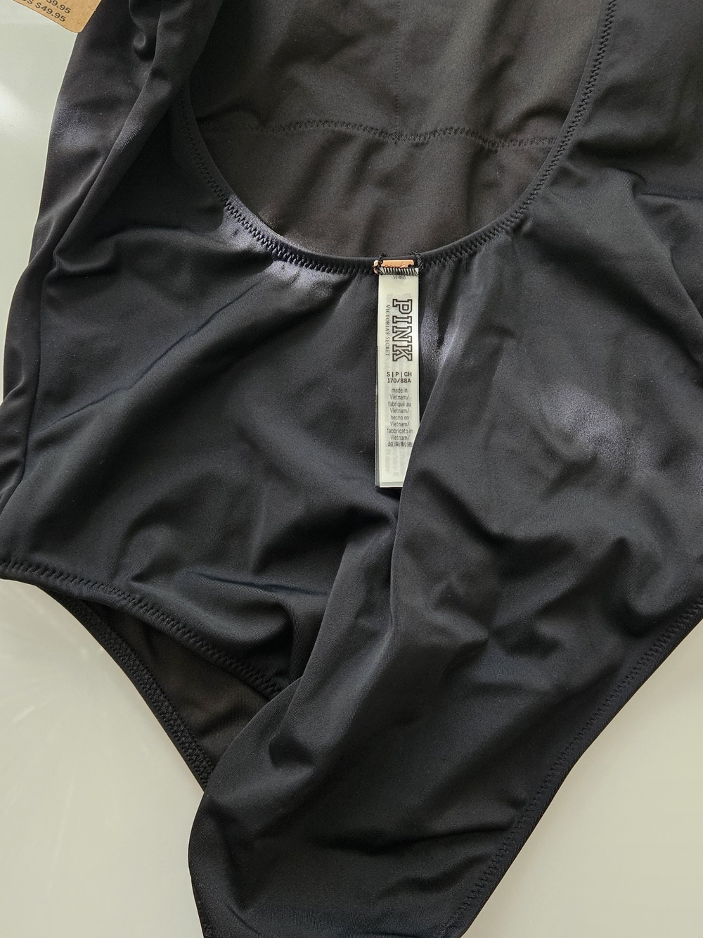 PINK Victoria's Secret Black One-Piece Swimsuit. Sizes :XS, Small, Medium, Large